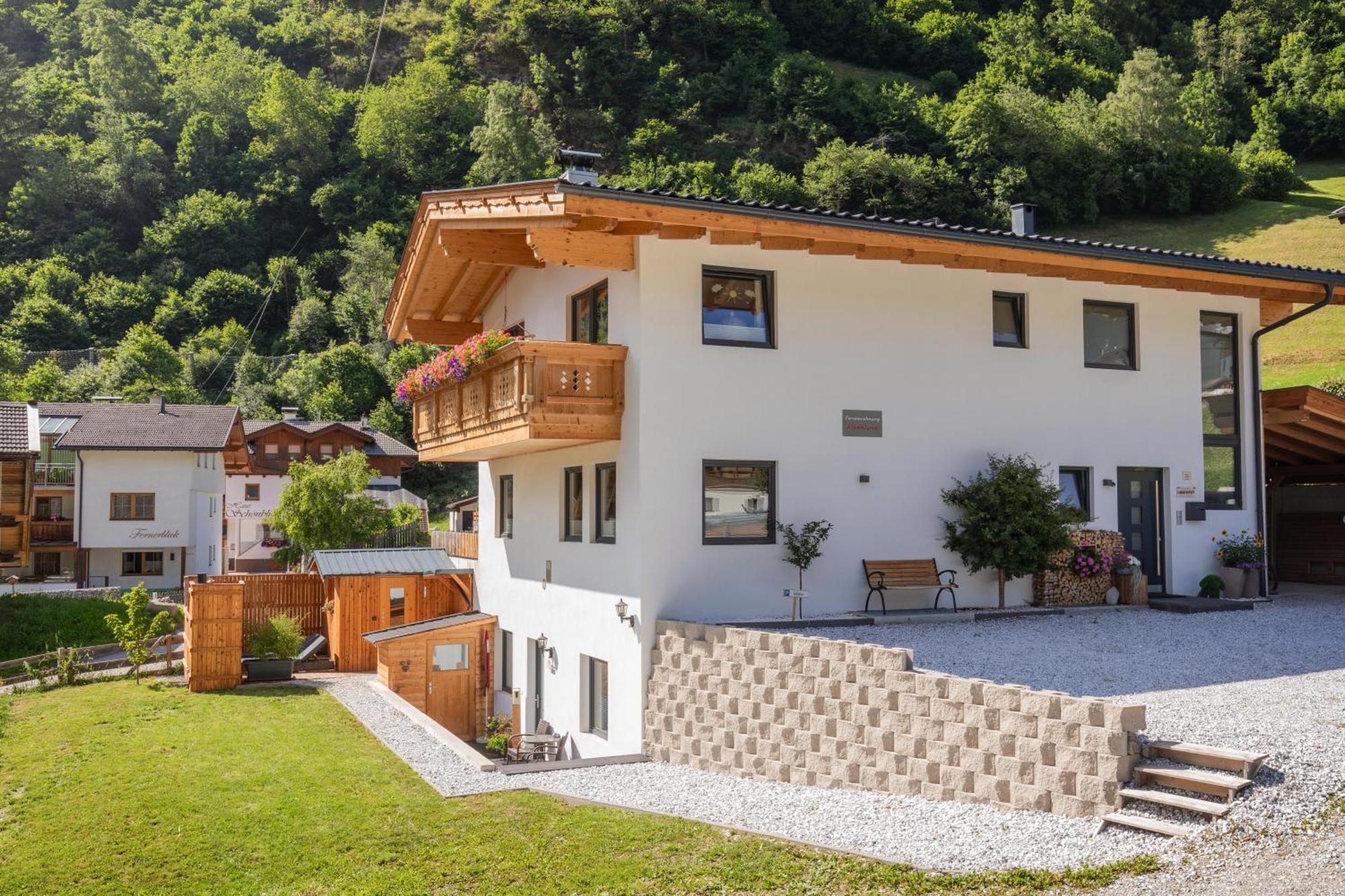 Ferienwohnung Alpenland - schönes, neues Apartment Neustift im Stubaital Exterior foto
